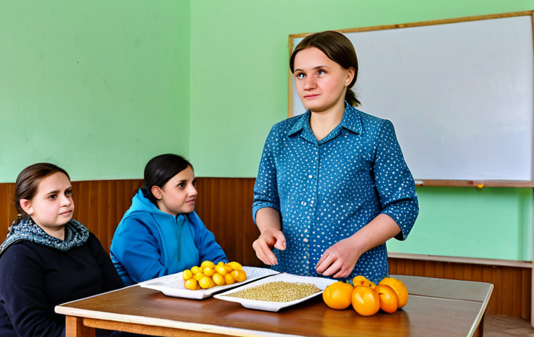 몰도바 의료 시스템 - "A dedicated doctor in a clean, modern clinic in Chisinau, Moldova, fully clothed, examining a patie...