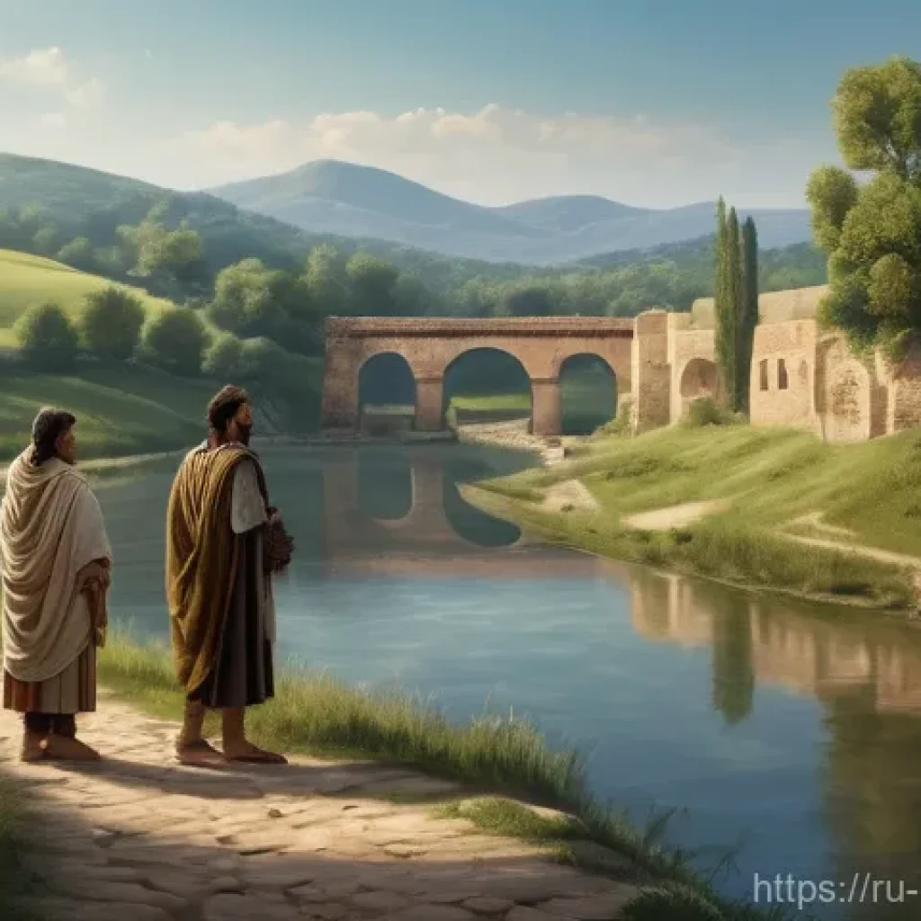 몰도바 vs 우크라이나 역사 - **Prompt:** A serene and historical landscape scene depicting the ancient origins of the region. In ...