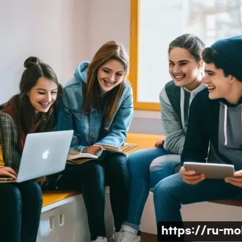 Home 29 몰도바 유학 및 교육 - **Prompt:** "A vibrant scene depicting a diverse group of happy university students, aged 18-25, enj...