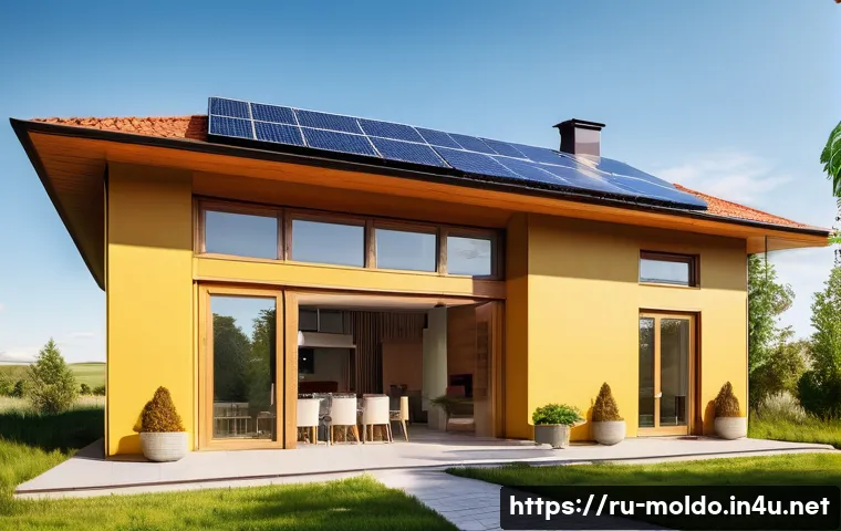 몰도바 친환경 정책 - **Prompt 1: Modern Moldovan Home with Green Energy**
    "A vibrant, sunny image showcasing a modern...