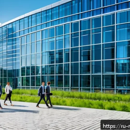 Home 17 몰도바와 주변 국가 비교 - A detailed urban scene depicting the bustling IT sector in Warsaw, Poland: modern glass office build...